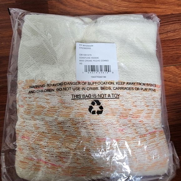 Free People Coastline Hoodie XS/S NWT - Picture 9 of 12